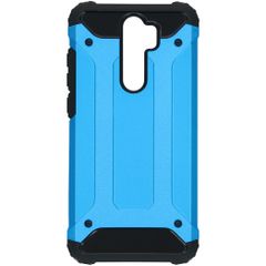 iMoshion Rugged Xtreme Backcover Xiaomi Redmi Note 8 Pro - Lichtblauw