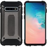 iMoshion Rugged Xtreme Backcover Samsung Galaxy S10 - Zwart