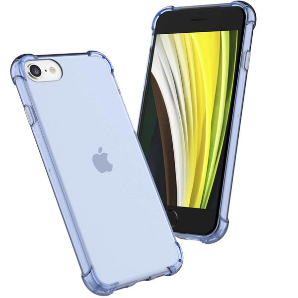 iMoshion Shockproof Case iPhone SE (2022 / 2020) / 8 / 7 - Blauw