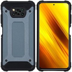 iMoshion Rugged Xtreme Backcover Xiaomi Poco X3 (Pro) - Donkerblauw