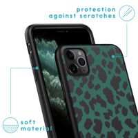 iMoshion Design hoesje iPhone 11 Pro - Luipaard - Groen / Zwart