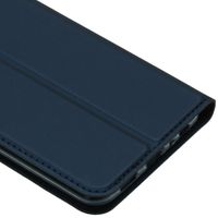 Dux Ducis Slim Softcase Bookcase Oppo Reno4 5G - Donkerblauw