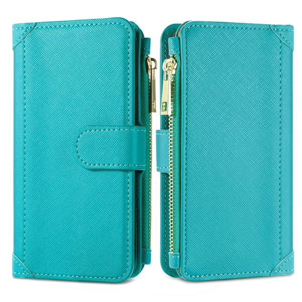 iMoshion Luxe Portemonnee Samsung Galaxy A72 - Turquoise