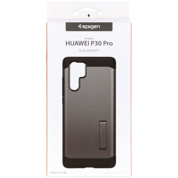 Spigen Slim Armor Backcover Huawei P30 Pro - Grijs