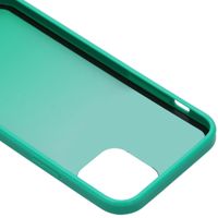 Gradient Backcover iPhone 12 (Pro) - Groen