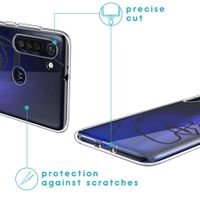 iMoshion Design hoesje Motorola Moto G8 Power - Abstract Gezicht