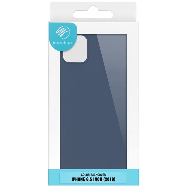 iMoshion Color Backcover iPhone 11 Pro Max - Donkerblauw