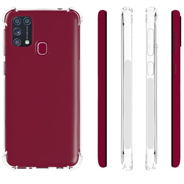 iMoshion Shockproof Case Samsung Galaxy M31 - Transparant