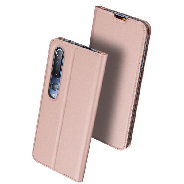 Dux Ducis Slim Softcase Bookcase Xiaomi Mi 10 (Pro) - Rosé Goud