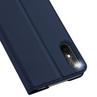 Dux Ducis Slim Softcase Bookcase Xiaomi Redmi 9A - Donkerblauw