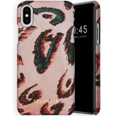 Selencia Maya Fashion Backcover iPhone Xs / X - Pink Panther