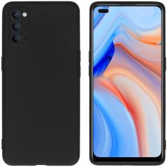 iMoshion Color Backcover Oppo Reno4 5G - Zwart