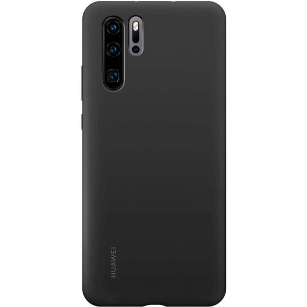 Huawei Silicone Backcover Huawei P30 Pro - Zwart