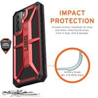 UAG Monarch Backcover Samsung Galaxy S21 - Crimson Red