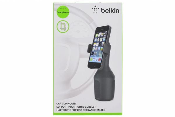 Belkin Car Cup Mount - Telefoonhouder auto - Bekerhouder - Zwart