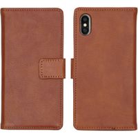 iMoshion Luxe Bookcase iPhone Xs / X - Bruin