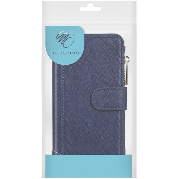 iMoshion Luxe Portemonnee iPhone 12 (Pro) - Donkerblauw