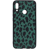 Design Backcover Color Huawei P Smart (2019) - Panter Groen