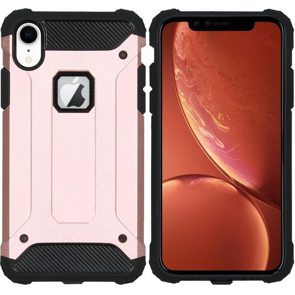 iMoshion Rugged Xtreme Backcover iPhone Xr - Rosé Goud