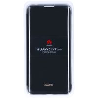 Huawei Flip Cover Huawei Y7 (2019) - Zwart