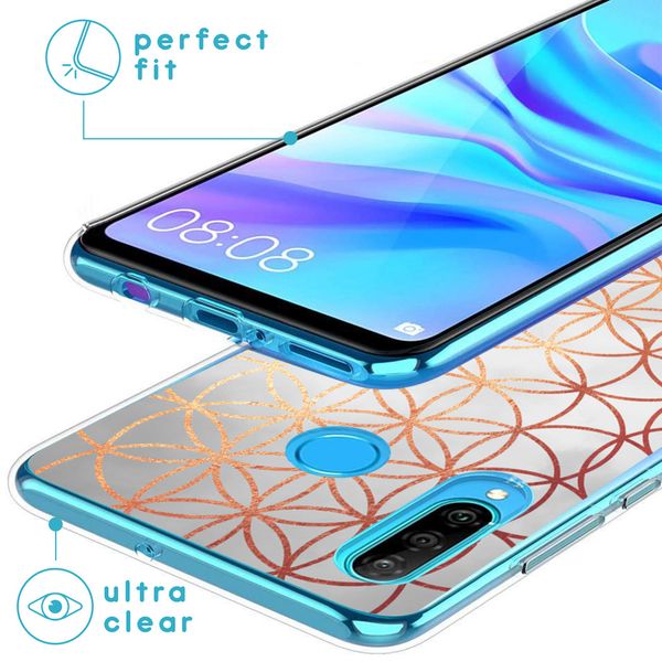 iMoshion Design hoesje Huawei P30 Lite - Ring / Zilver