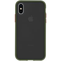 iMoshion Frosted Backcover iPhone X / Xs - Groen