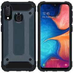 iMoshion Rugged Xtreme Backcover Samsung Galaxy A20e - Donkerblauw