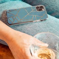 iMoshion Design hoesje Samsung Galaxy A50 / A30s - Grafisch Koper / Blauw