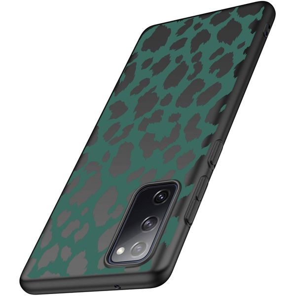 iMoshion Design hoesje Galaxy S20 FE - Luipaard - Groen / Zwart