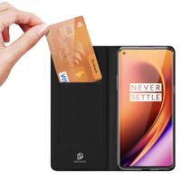 Dux Ducis Slim Softcase Bookcase OnePlus 8 Pro - Zwart