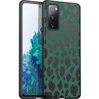 iMoshion Design hoesje Galaxy S20 FE - Luipaard - Groen / Zwart