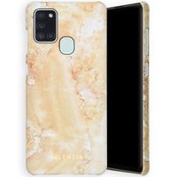 Selencia Maya Fashion Backcover Samsung Galaxy A21s - Marble Sand