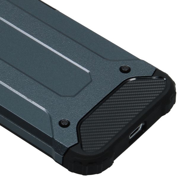 iMoshion Rugged Xtreme Backcover iPhone 12 Mini - Donkerblauw