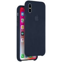 Apple Silicone Backcover iPhone X - Midnight Blue