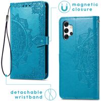 iMoshion Mandala Bookcase Samsung Galaxy A32 (5G) - Turquoise