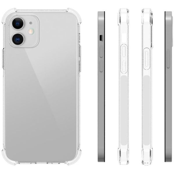 iMoshion Shockproof Case iPhone 12 (Pro) - Transparant