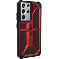 UAG Monarch Backcover Samsung Galaxy S21 Ultra - Crimson Red