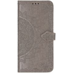 Mandala Bookcase Xiaomi Redmi Note 8T - Grijs