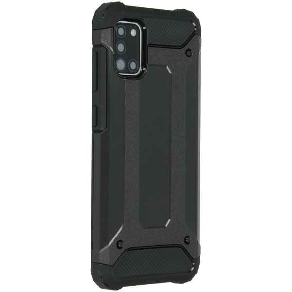 iMoshion Rugged Xtreme Backcover Samsung Galaxy A31 - Zwart