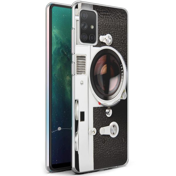 iMoshion Design hoesje Samsung Galaxy A71 - Classic Camera