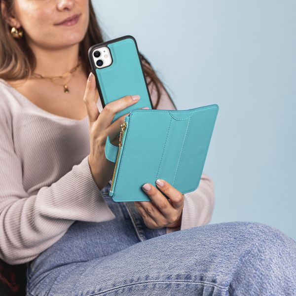 iMoshion Luxe Portemonnee Samsung Galaxy S9 - Turquoise