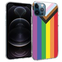 iMoshion Design hoesje iPhone 12 (Pro) - Rainbow flag