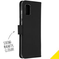 Accezz Wallet Softcase Bookcase Samsung Galaxy A31 - Zwart