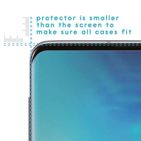 iMoshion Screenprotector Gehard Glas 2 pack Samsung Galaxy S10