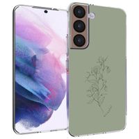 iMoshion Design hoesje Samsung Galaxy S22 - Floral Green