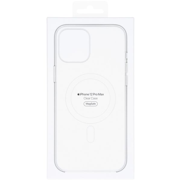 Apple Clearcase MagSafe iPhone 12 Pro Max - Transparant