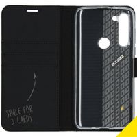 Accezz Wallet Softcase Bookcase Motorola Moto G8 Power - Zwart