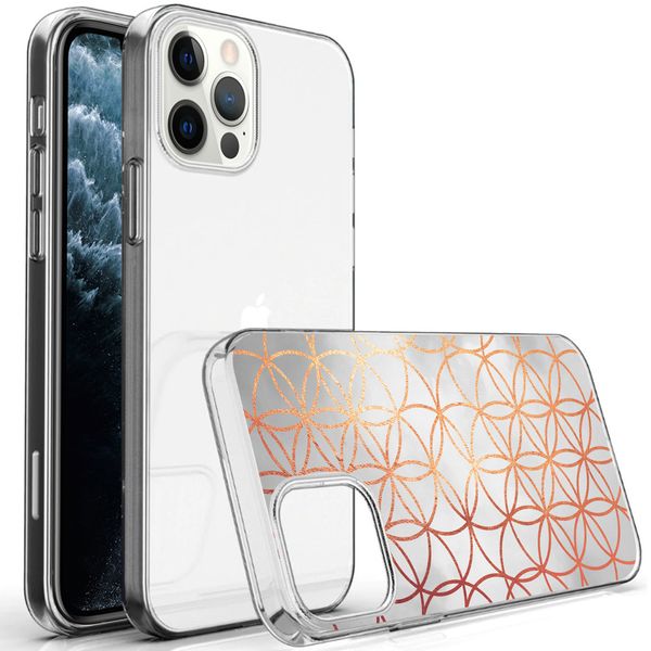 iMoshion Design hoesje iPhone 12 (Pro) - Ring / Zilver