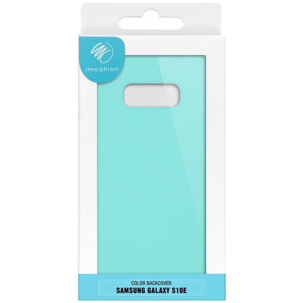 iMoshion Color Backcover Samsung Galaxy S10e - Mintgroen