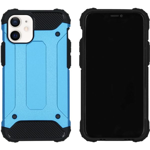 iMoshion Rugged Xtreme Backcover iPhone 12 Mini - Lichtblauw